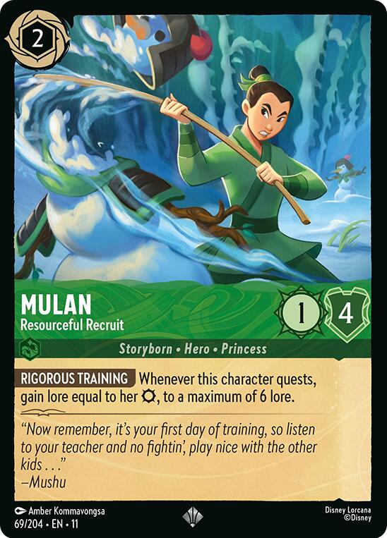 Mulan - Resourceful Recruit - 69/204