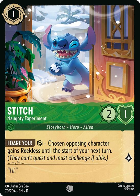 Stitch - Naughty Experiment - 70/204