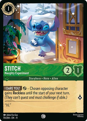 Stitch - Naughty Experiment - 70/204