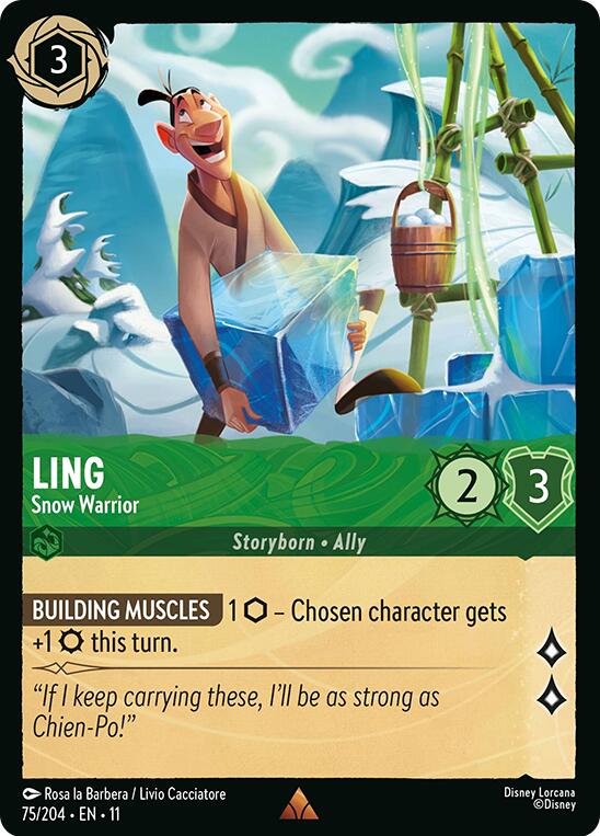 Ling - Snow Warrior - 75/204