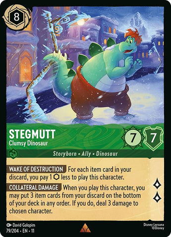 Stegmutt - Clumsy Dinosaur - 79/204