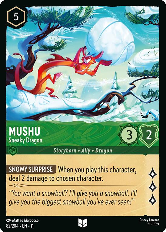 Mushu - Sneaky Dragon - 82/204
