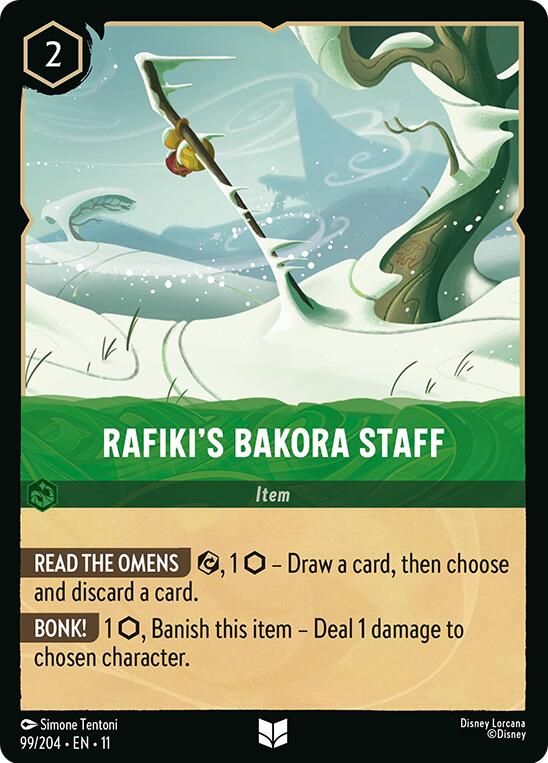 Rafiki's Bakora Staff - 99/204