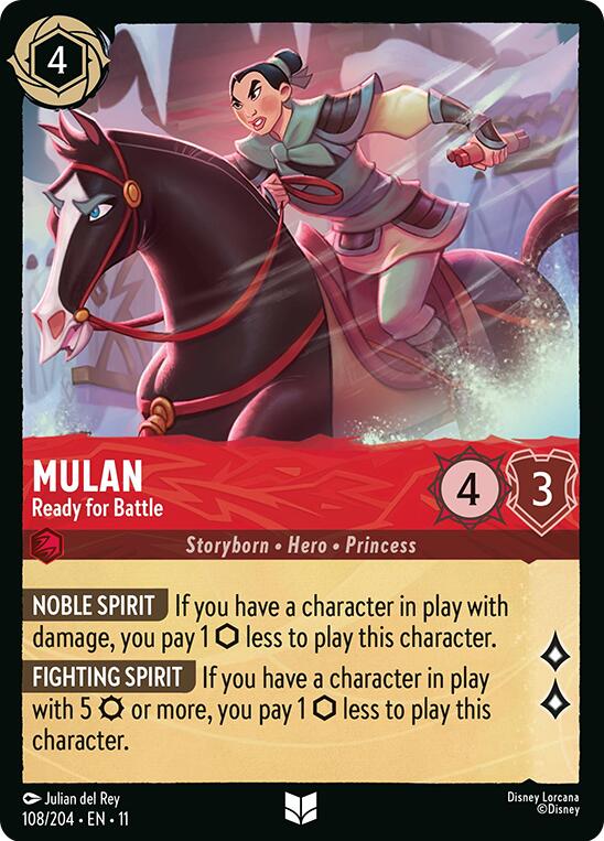 Mulan - Ready for Battle - 108/204