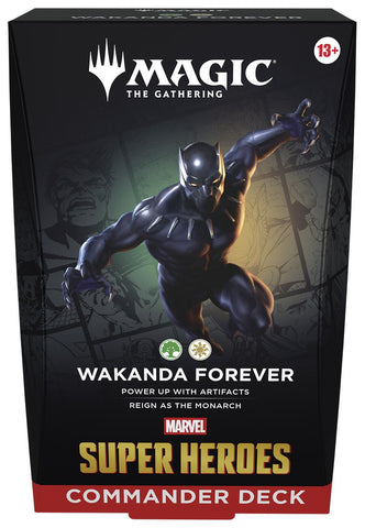 Magic: The Gathering - Marvel Super Heroes Commander Deck - Wakanda Forever