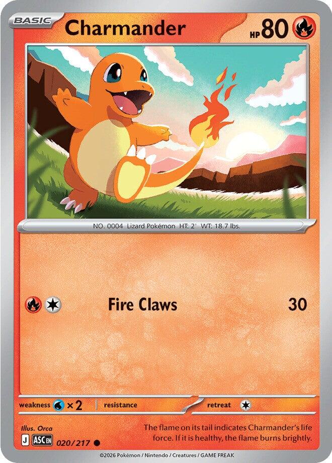 Charmander - 020/217 - (ME: Ascended Heroes)