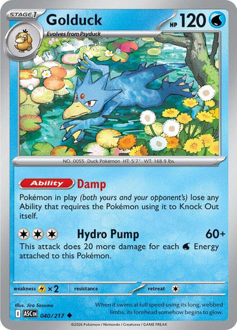 Golduck - 040/217 - (ME: Ascended Heroes)