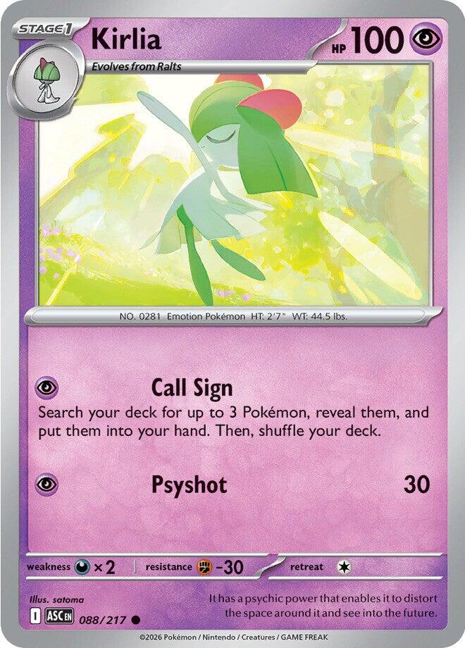 Kirlia - 088/217 - (ME: Ascended Heroes)