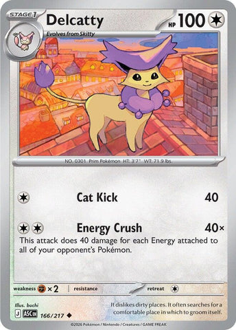 Delcatty - 166/217 - (ME: Ascended Heroes)