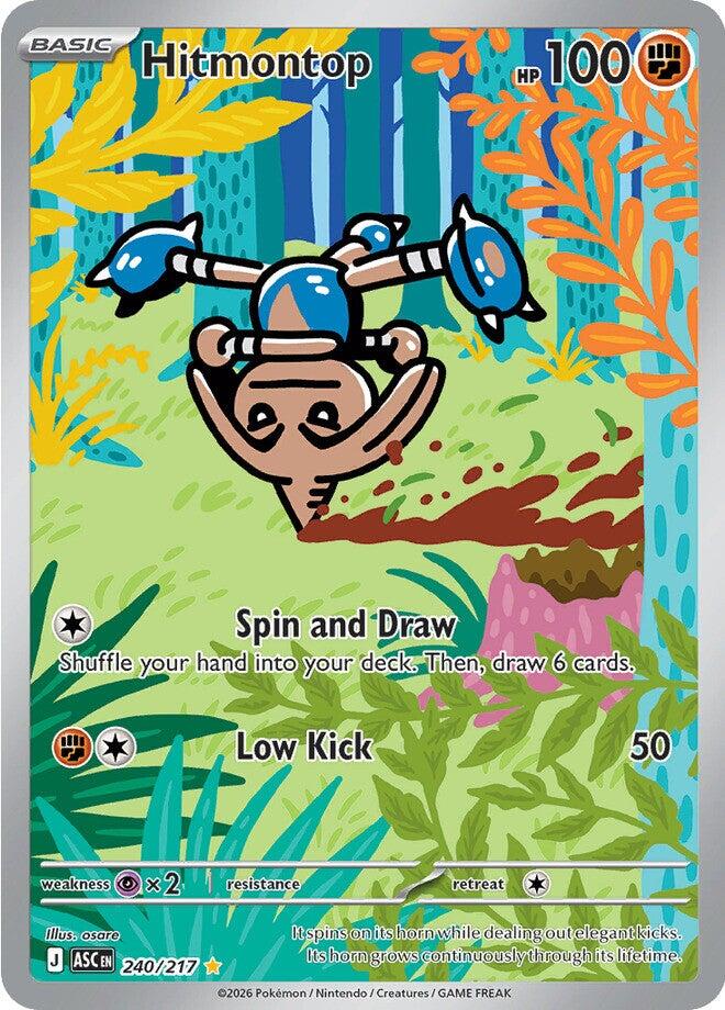 Hitmontop - 240/217 - 240/217 - (ME: Ascended Heroes)