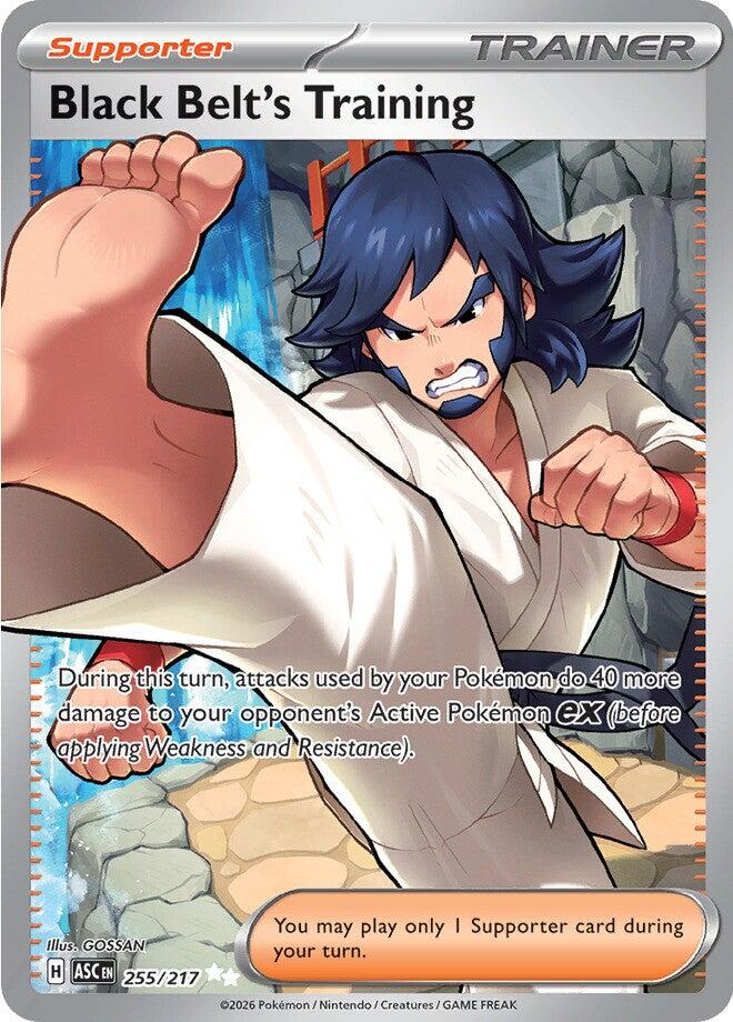 Black Belt's Training - 255/217 - (ME: Ascended Heroes)
