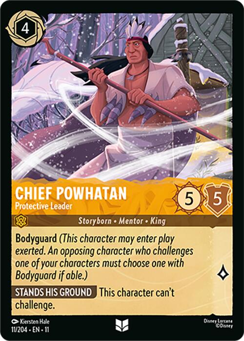 Chief Powhatan - Protective Leader - 11/204