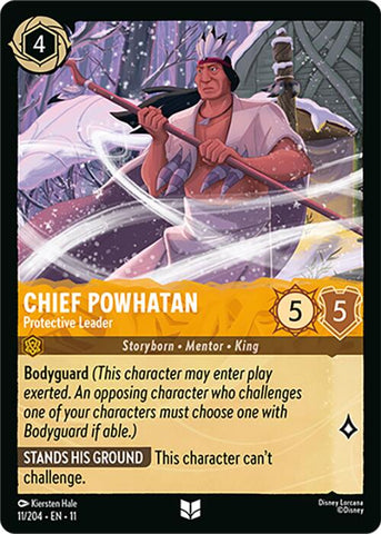 Chief Powhatan - Protective Leader - 11/204