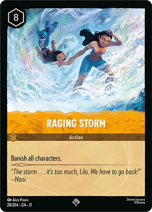 Raging Storm - 28/204 - (Winterspell)