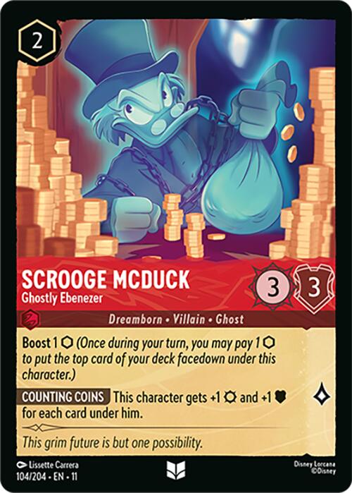 Scrooge McDuck - Ghostly Ebenezer - 104/204
