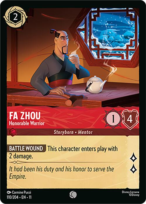 Fa Zhou - Honorable Warrior - 110/204