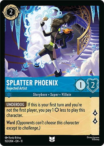 Splatter Phoenix - Rejected Artist - 153/204