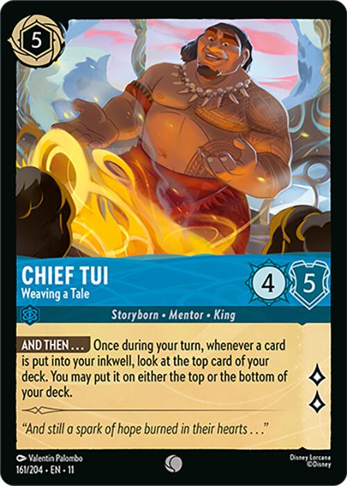 Chief Tui - Weaving a Tale - 161/204