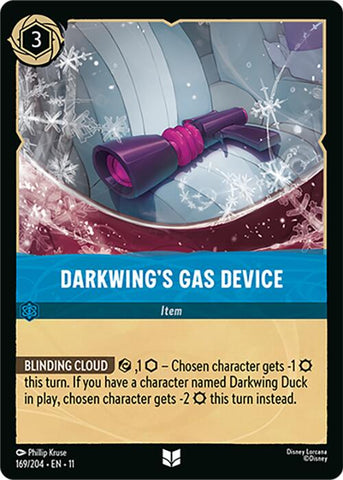 Darkwing's Gas Device - 169/204