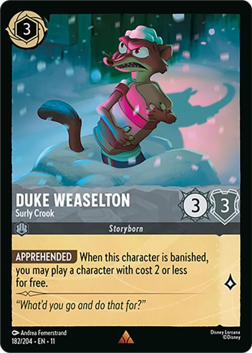 Duke Weaselton - Surly Crook - 182/204