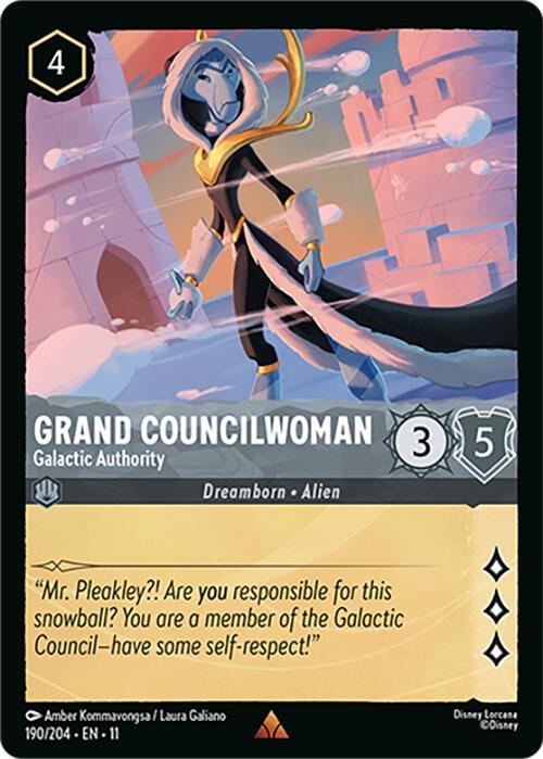 Grand Councilwoman - Galactic Authority - 190/204