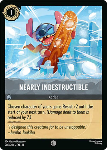 Nearly Indestructible - 200/204
