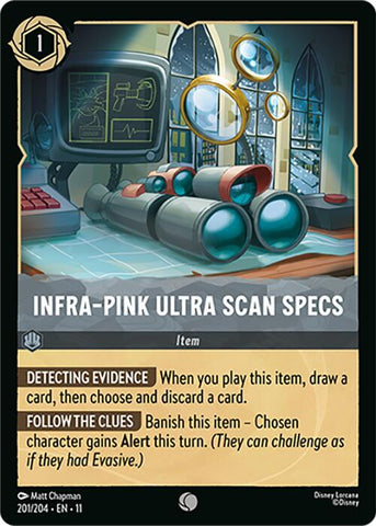 Infra-Pink Ultra Scan Specs - 201/204