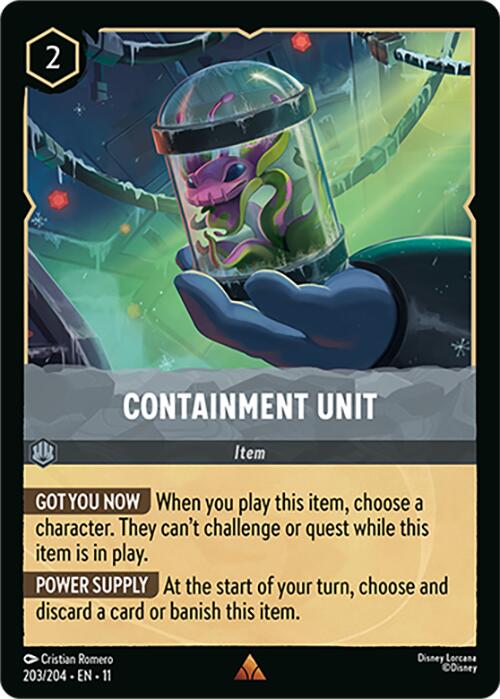 Containment Unit - 203/204