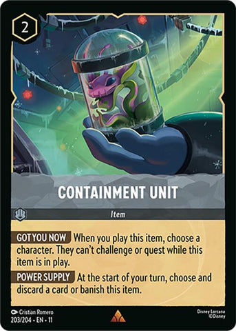 Containment Unit - 203/204