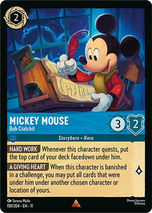 Mickey Mouse - Bob Cratchit - 159/204