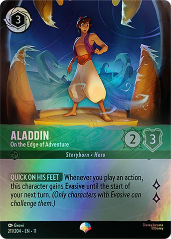 Aladdin - On the Edge of Adventure (Epic) - 211/204 - (Winterspell)