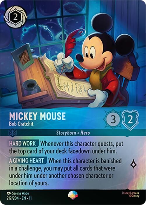 Mickey Mouse - Bob Cratchit (Epic) - 219/204 - (Winterspell)