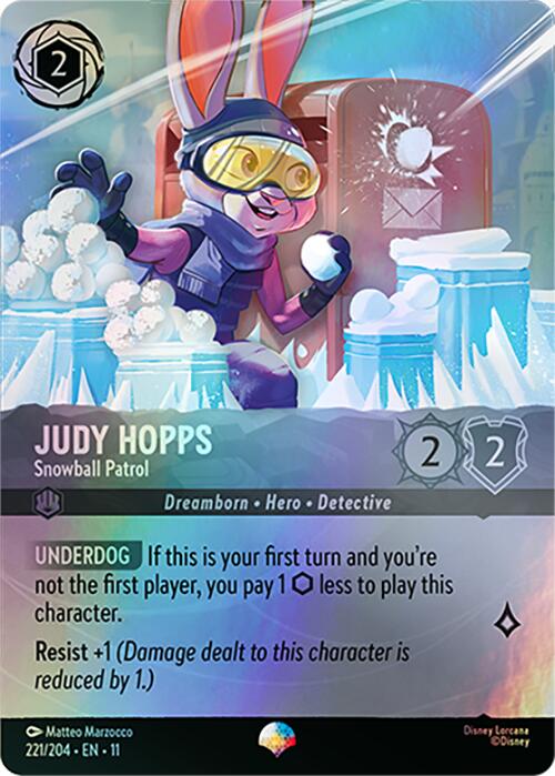 Judy Hopps - Snowball Patrol (Epic) - 221/204