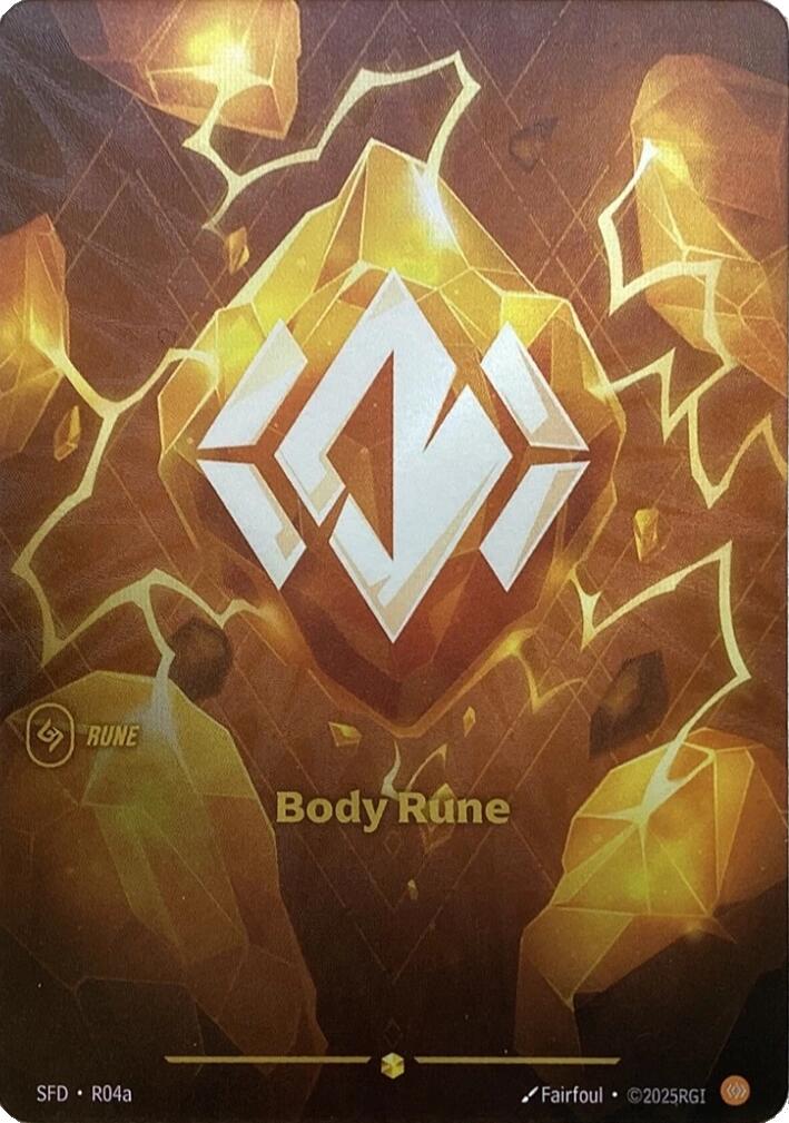 Spiritforged - Body Rune (R04a) R04a