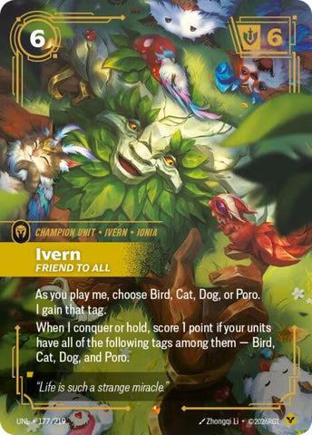 Unleashed - Ivern - Friend to All 177/219
