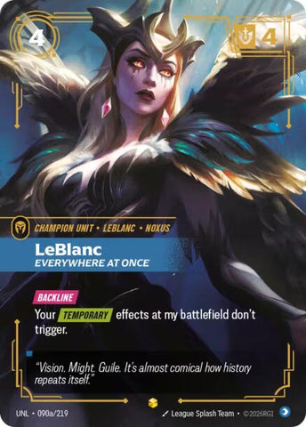Unleashed - LeBlanc - Everywhere At Once (Alternate Art) 090a/219