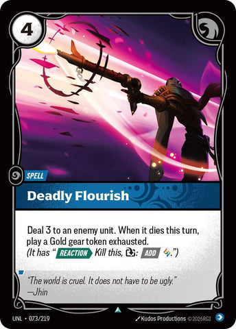 Unleashed - Deadly Flourish 073/219