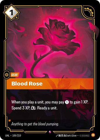 Unleashed - Blood Rose 109/219