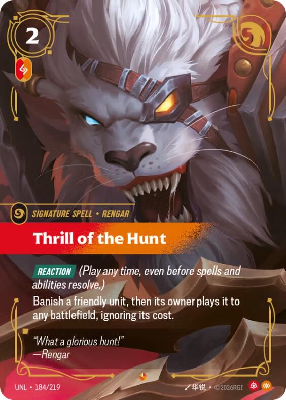 Unleashed - Thrill of the Hunt 184/219