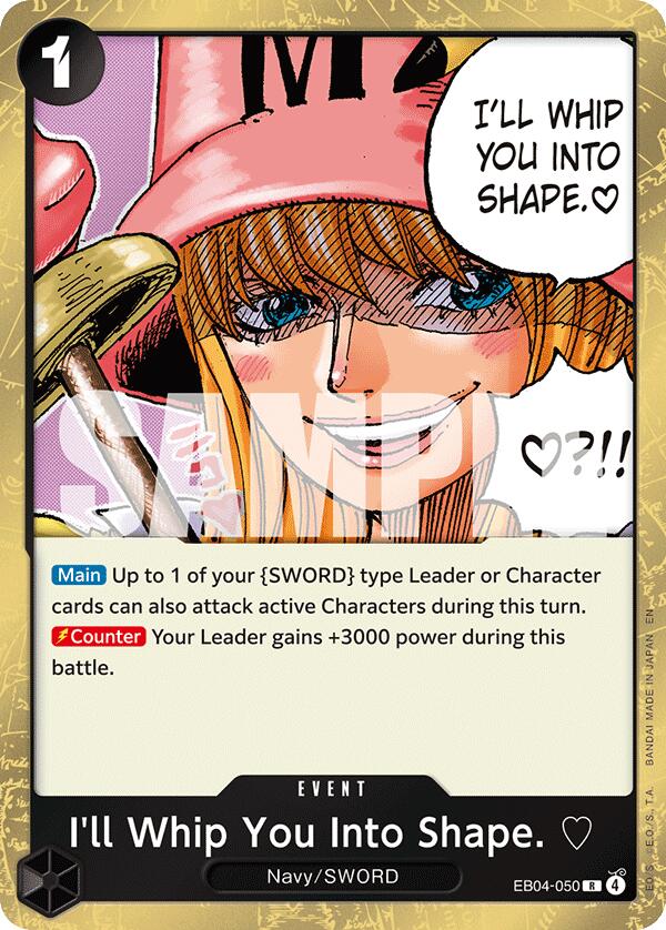 I'll Whip You Into Shape. - EB04-050