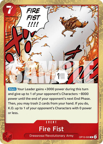 Fire Fist - OP15-020