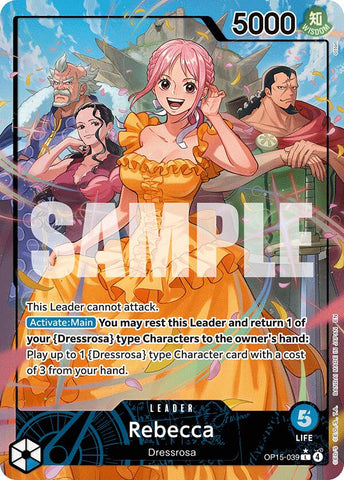 Rebecca (OP15-039) (Alternate Art) - OP15-039