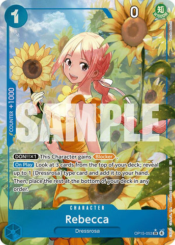 Rebecca (OP15-053) (Alternate Art) - OP15-053