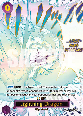 Lightning Dragon (Alternate Art) - OP15-077