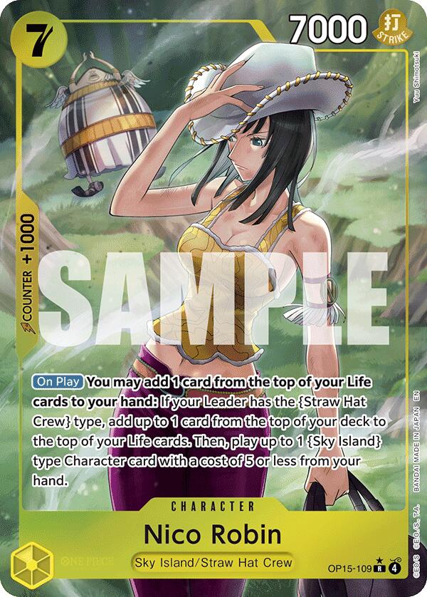 Nico Robin (OP15-109) (Alternate Art) - OP15-109