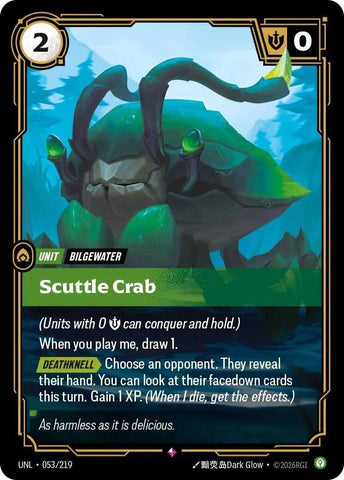 Unleashed - Scuttle Crab 053/219