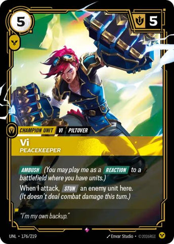 Unleashed - Vi, Peacekeeper 176/219
