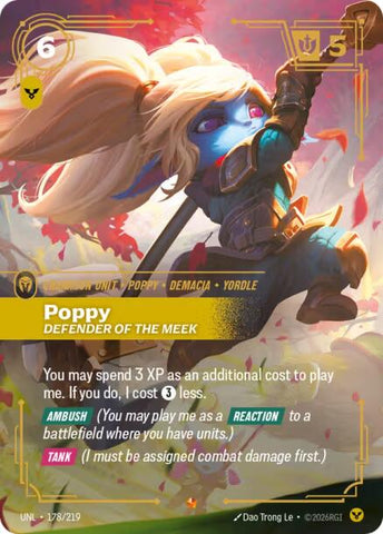 Unleashed - Poppy - Defender of the Meek 178/219