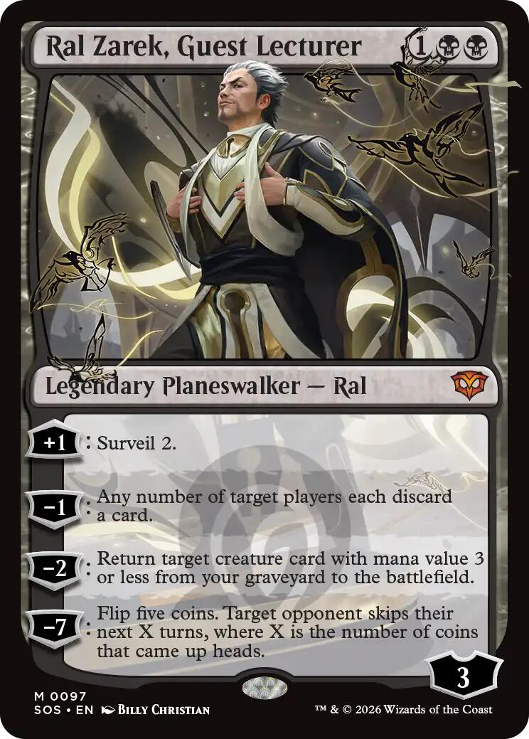 Ral Zarek, Guest Lecturer - 97 - (Secrets of Strixhaven)