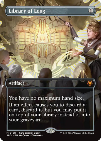 Library of Leng (Borderless) - 158 - (Special Guests)